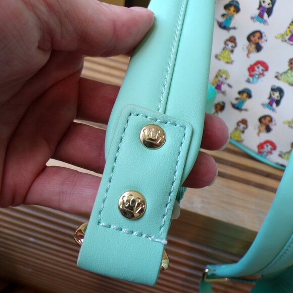 Chibi Disney Princess Loungefly Backpack Mini Ariel Jasmine Tiana Mulan - Picture 5 of 9